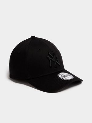 New Era 39Thirty New York Yankees Basic Fitted Black Cap