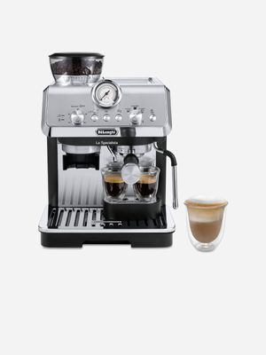 delonghi la specialista arte manual pump espresso