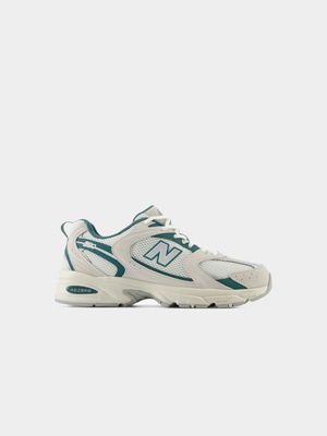 New Balance Men's 530 White/Green Sneaker