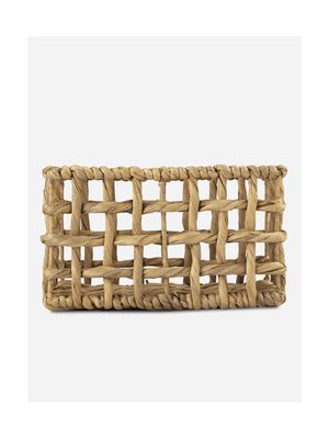simply stored storage basket hyacinth woven weaves