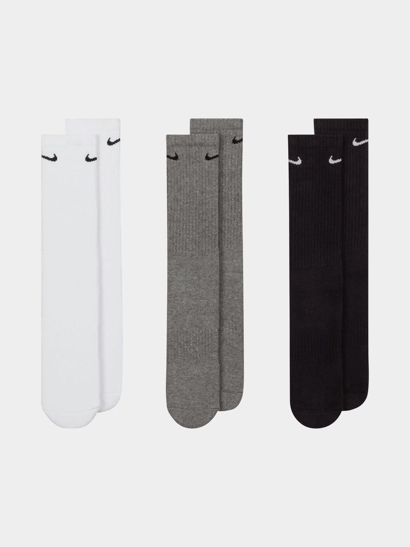 Nike Everyday Cushioned Training Crew Socks (3 Pairs) - Bash.com