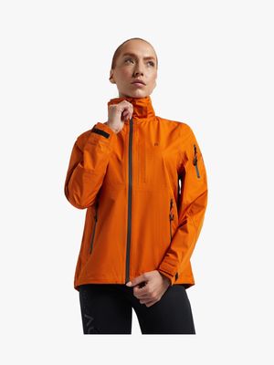 Womens TS-ACTV8 Orange Hydromax Rain Jacket