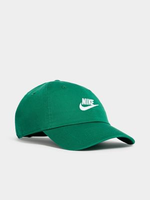 Nike Unisex Club Unstructured Futura Wash Green Cap