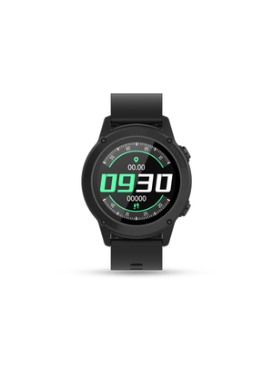 Volkano Active Tech Adrenaline Series GPS Black Silicone Smartwatch