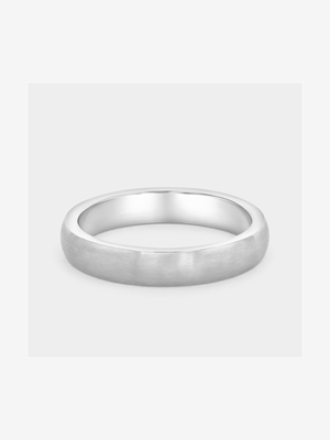 Stainless Steel Matte Ring