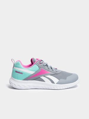 Junior Reebok Rush Runner Grey/Pink Sneaker
