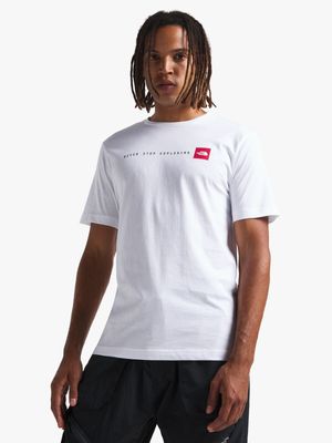 The North Face Men's Never Stop Exploring White T-Shirt