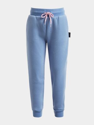 Younger Girl's Blue Joggers
