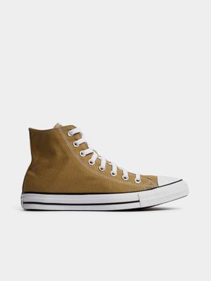 Mens Converse All Star High Top Olive/White Sneakers