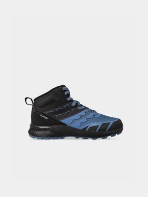 Junior Hi-Tec Trail Pro Black/Blue Sneaker