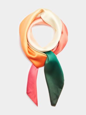 Rainbow scarf