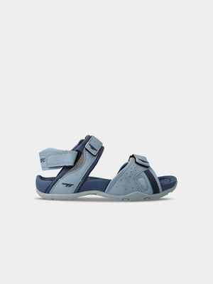 Junior Grade-School Hi-Tec Ula Blue Sandals