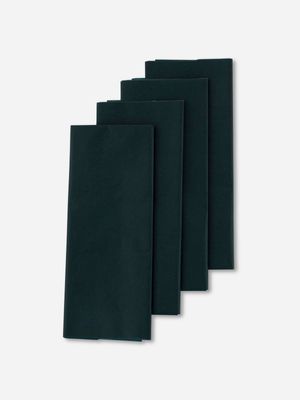 tissue paper teal green 4 pack