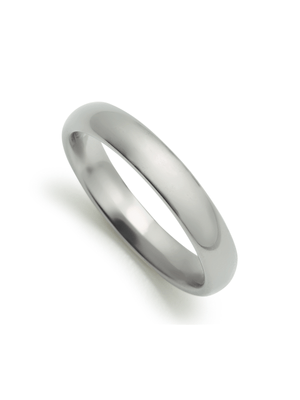 Titanium Classic Men's Skinny Ring