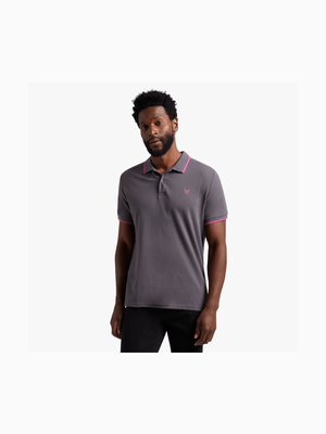Men's Charcoal Tipped Golfer
