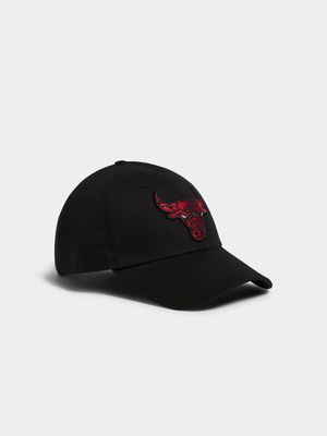 New Era 9Forty Chicago Bulls Marble Infill Black Adjustable Cap