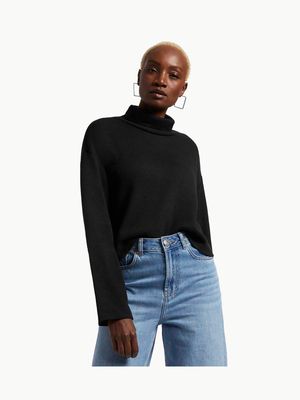 Funnel Neck Long Sleeve Top