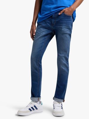 Redbat Men's Medium Blue Skinny Jeans