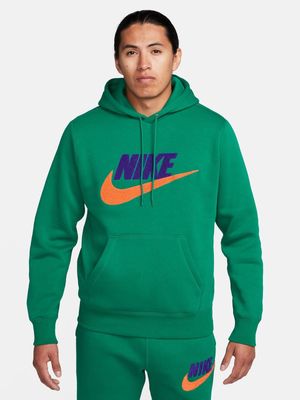 Nike Men's Green Hoodie