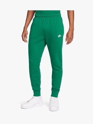 Mens Nike Sportswear Club Fleece Green Jogger