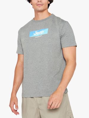 Men's Jeep Grey Rubicon Graphic T-Shirt