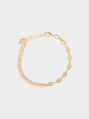 Mariner Chain & Baguette Bracelet