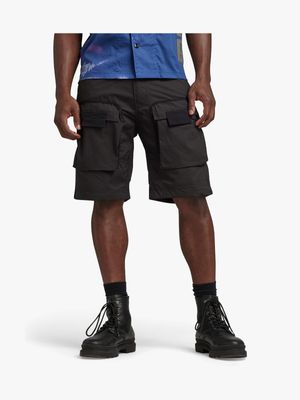 G-Star Men's 3D Regular Cargo Black Shorts