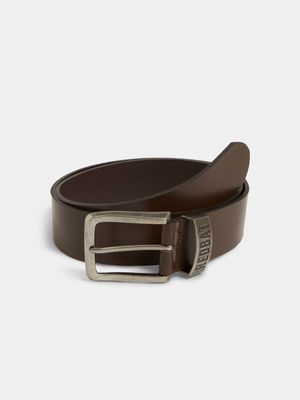 Redbat Brown Leather Belt