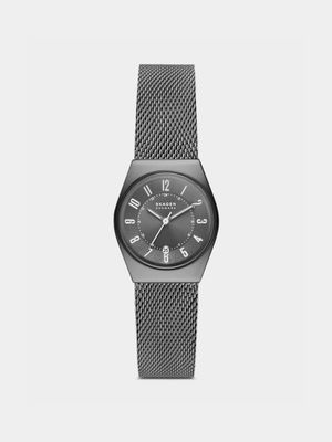Skagen Women's Grenen Lille Gunmetal Plated Stainless Steel mesh Watch