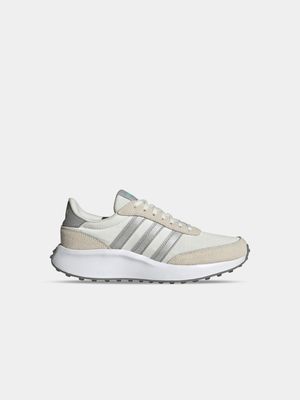 adidas Originals Women's Run 70s White/Silver Sneaker