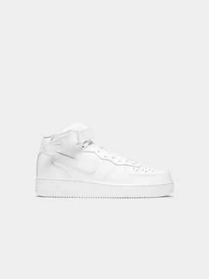 Nike Men's Air Force 1 Mid White Sneaker