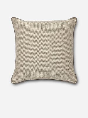 Herringbone Charcoal Scatter Cushion  60x60