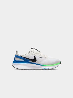 Mens Nike Air Zoom Structure 25 Grey/Blue/Green Running Shoes