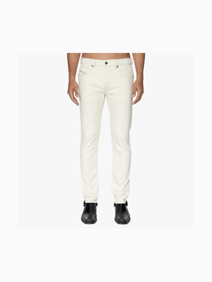 Men's Diesel White 2019 D-Strukt L32 Jeans