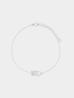 Sterling Silver XO Bracelet
