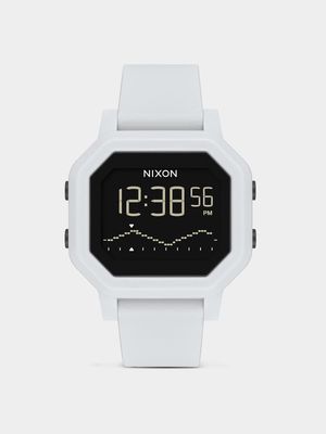 Nixon Women's Siren White Silicone Watch