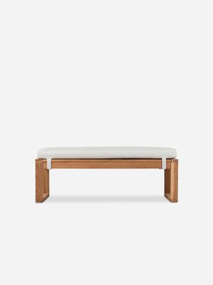 Natural Cabo Bench 140cm Including Cushion