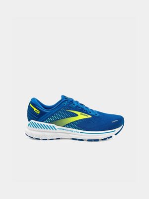 Men's Brooks Adrenaline GTS 22 Blue/Yellow Running Shoes