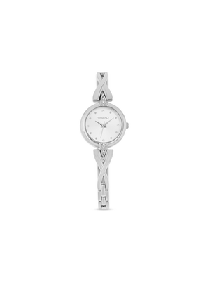 Tempo Ladies Silver Toned Watch
