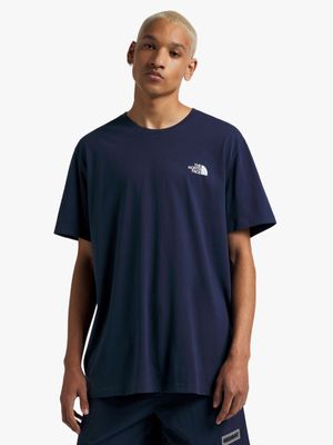 The North Face Men's Simple Dome Navy T-Shirt