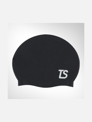 Totalsports Silicon 55g Black Swim Cap