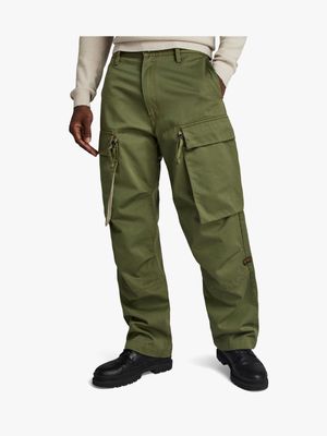 G-Star Men's R-3N Carpenter Green Pants