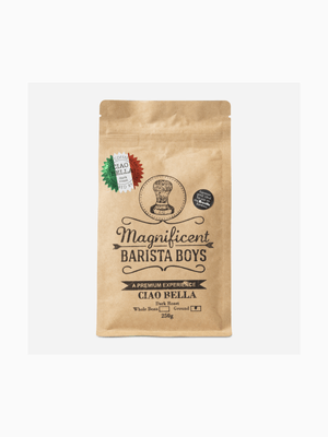 Magnificent Barista Boys Italian Espresso Blend Ground 250g