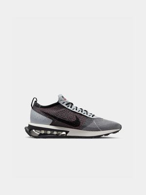 Nike Men's Air Max Flyknit Racer Grey/Black Sneaker