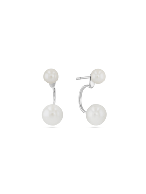 Sterling Silver Freshwater Pearl Women’s Drop Earrings