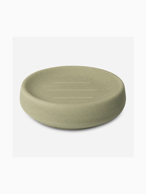 s&p odense soap dish ceramic moss 10.5x2.5cm