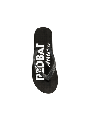 Redbat Athletics Junior Black Flip Flops