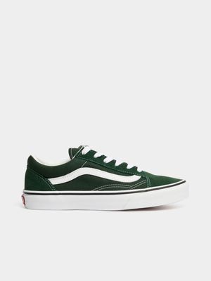 Vans Boys Green Old Skool Sneakers