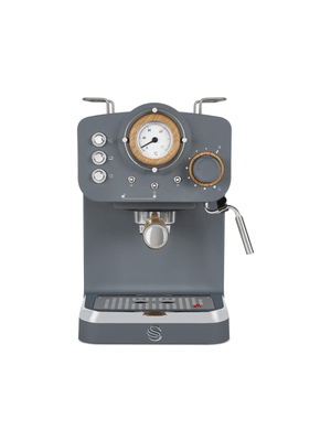 swan nordic espresso pump machine grey