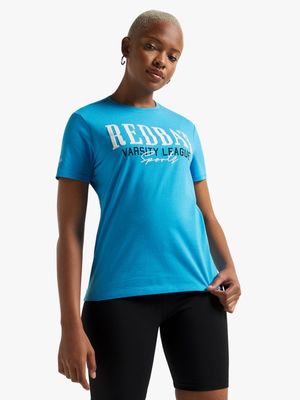 Redbat Athletics Women's Blue T-Shirt